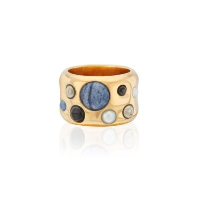 Jewelry Anna Beck Designs  | Wavy Multi-Stone Ring