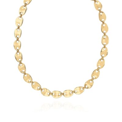 Jewelry Anna Beck Designs  | Wavy Link Collar Necklace